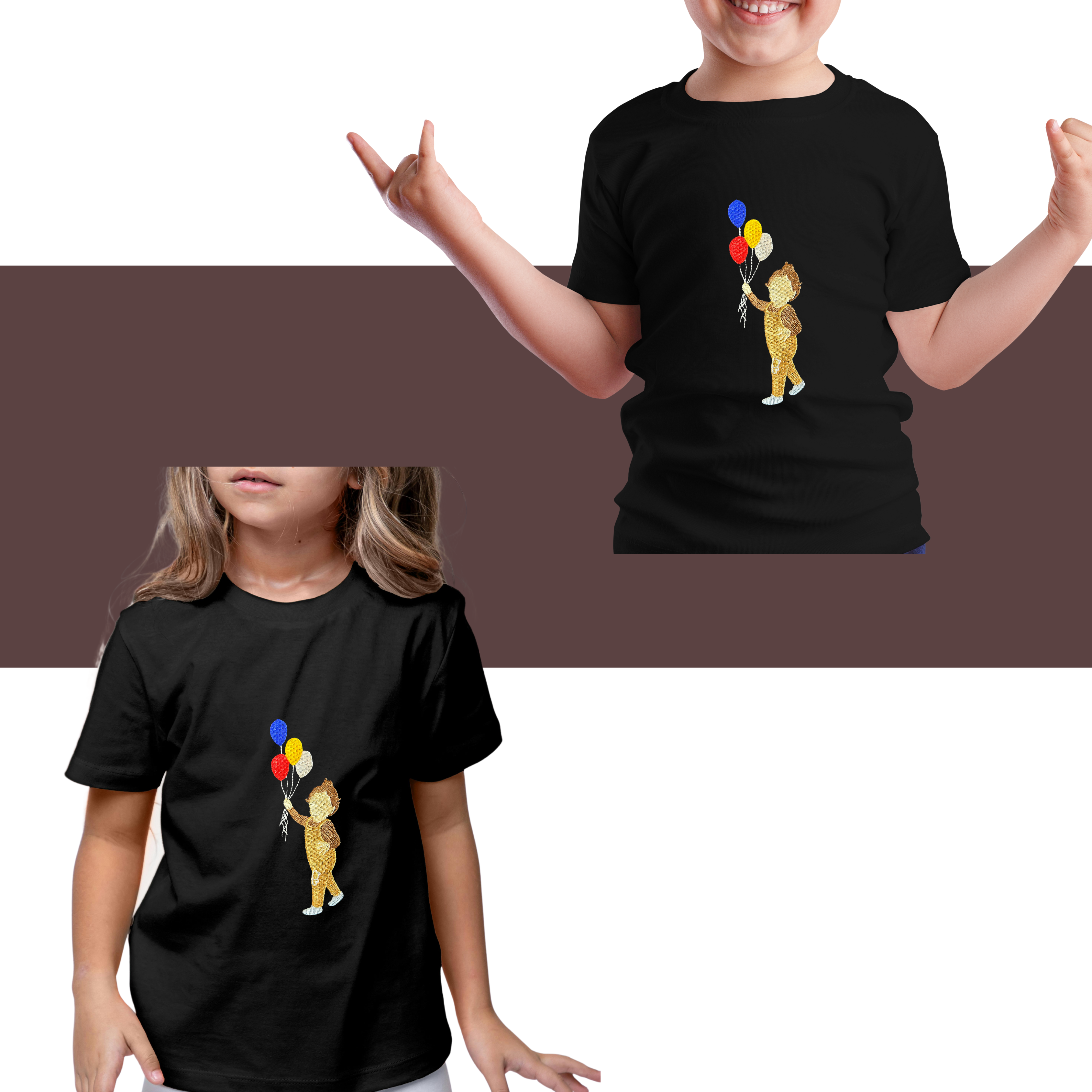 2 T-Shirts For Kids